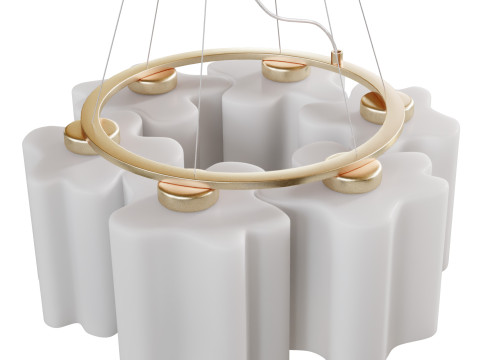Lightstar - Chandelier Lightstar Nubi 802163 3D Model