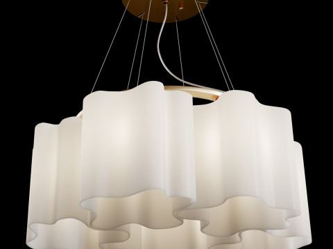 Lightstar - Chandelier Lightstar Nubi 802163 3D Model