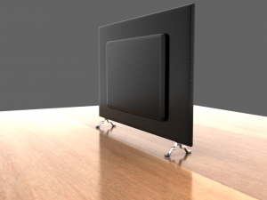 tv low poly model Modelo 3D