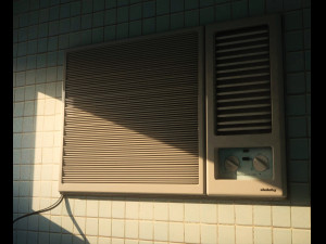air conditioner 3D मॉडल
