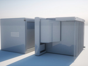 air conditioner 3D Model