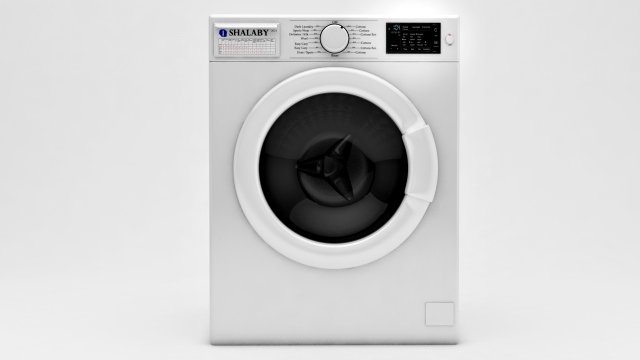 washing machine Modelo 3D .c4d .max .obj .3ds .fbx .stl .blend 