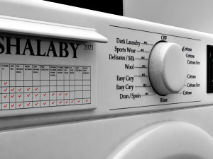 washing machine Modelo 3D