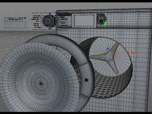 washing machine 3D Model