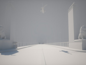 the qasr el nil bridge in cairo 3D Model