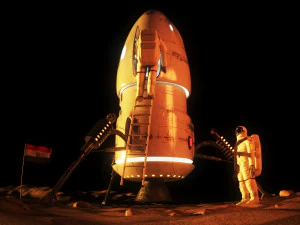 &Auml;gypten Himmel 3D Modell