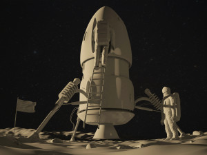 egyption sky 3Dモデル
