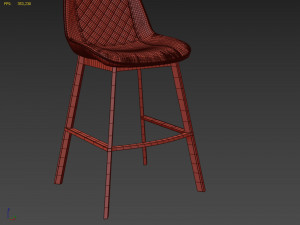 bar stools trix 3D Model
