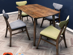 dining set magni 3D Model