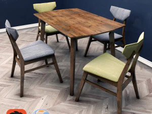 dining set magni 3D Model