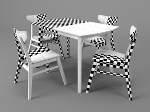 dining set magni 3D Model