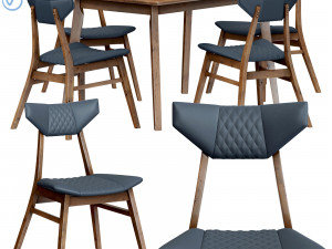 dining set rollo Model 3D