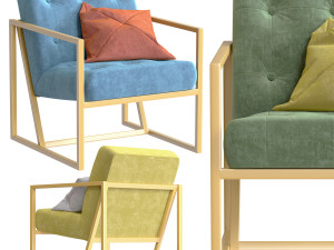 chair terni 3D Model