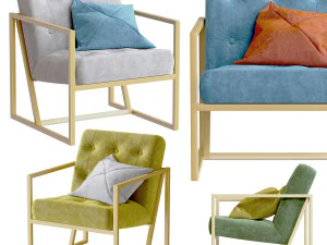 chair terni 3D Model