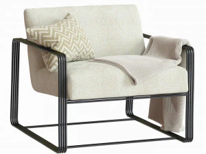 espregui&ccedil;adeira vince geada chenille Modelo 3D