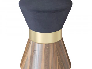 studio ottomano Modello 3D