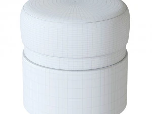 studio ottomano Modello 3D