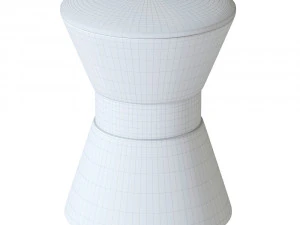 studio ottomano Modello 3D