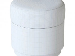 studio ottomano Modello 3D