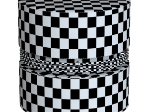 set ottomans mezzo collection 3D 模型