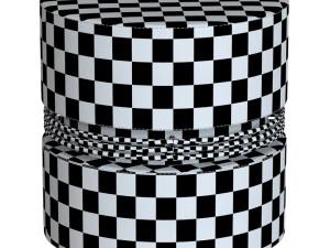 set ottomans mezzo collection 3D Model
