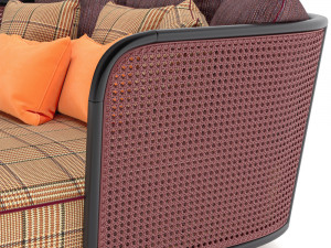 chaise longue caral 3D मॉडल