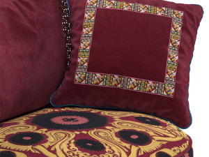 armchair caral 3D मॉडल