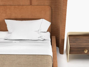 bed perry 3D मॉडल