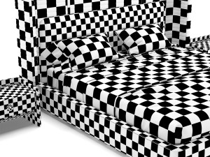 bed perry 3D मॉडल