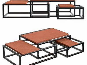 tables matrix 3D Model