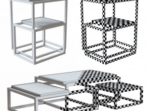 tables matrix Modèle 3D