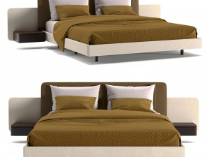 amanda bed 3D 模型