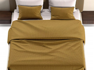 amanda bed 3D मॉडल