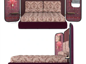 bed timgad 3D Model