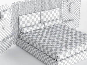 bed timgad 3D Model