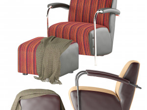 armchair by leolux lx 965 3D Model