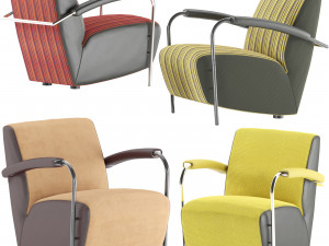 armchair by leolux lx 965 3D Model