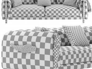 divano corinto Modello 3D