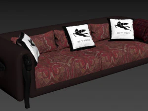 divano corinto Modello 3D