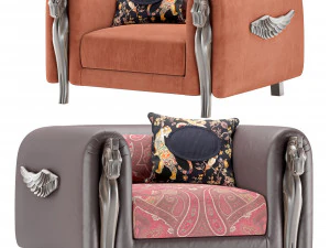 poltrona corinto Modelo 3D