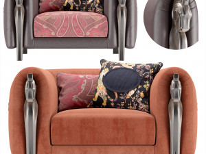 corinto armchair 3D 모델