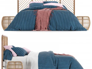 Bed linen LaRedoute 3D Model