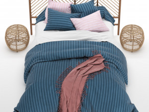 Bed linen LaRedoute Modèle 3D