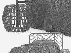 Bed linen LaRedoute Modèle 3D