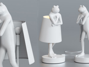 Frog Lamp Modèle 3D