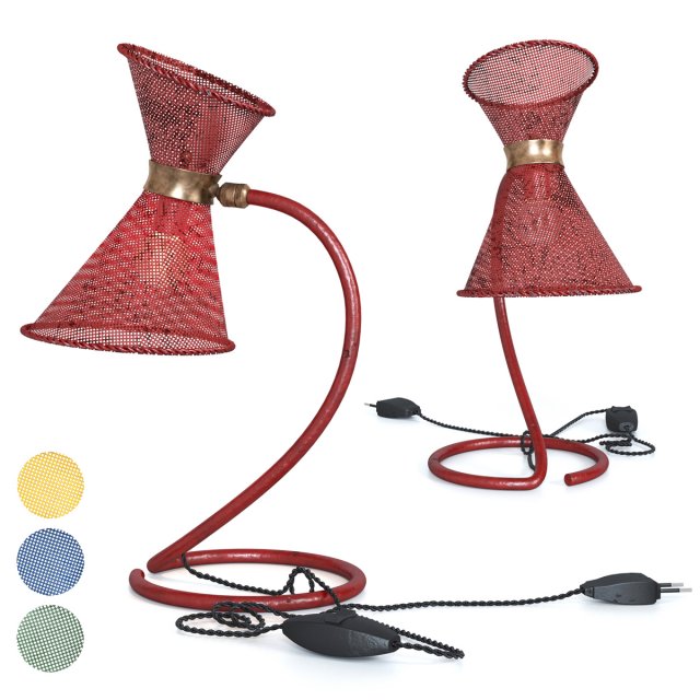 Rare Bistro Table Lamp Modelo 3D .c4d .max .obj .3ds .fbx .stl .blend 