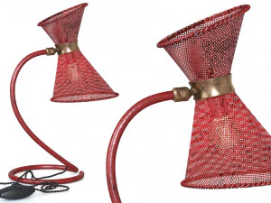 Rara lampada da tavolo da bistrot Modello 3D