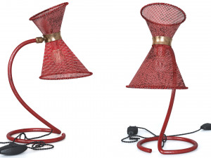 Rare Bistro Table Lamp Modelo 3D