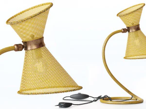 Rara lampada da tavolo da bistrot Modello 3D