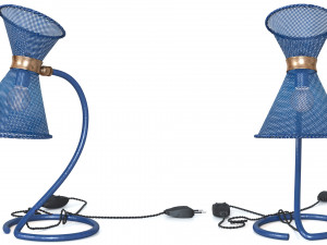 Rare Bistro Table Lamp Modelo 3D